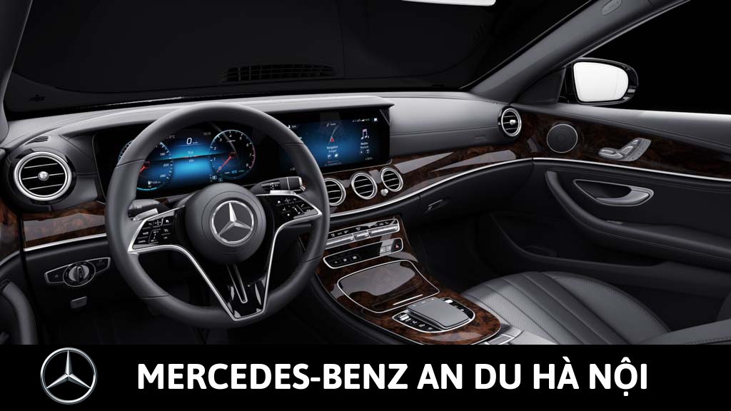 Nội thất Mercedes E200 Đen